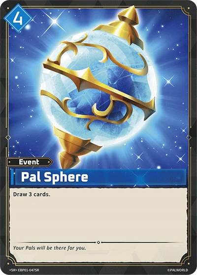 Pal Sphere #EBP01-047SR · Palworld TCG