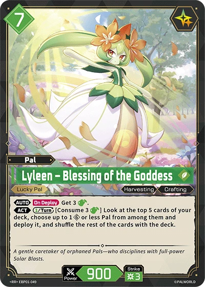 Lyleen – Blessing of the Goddess #EBP01-049 · Palworld TCG