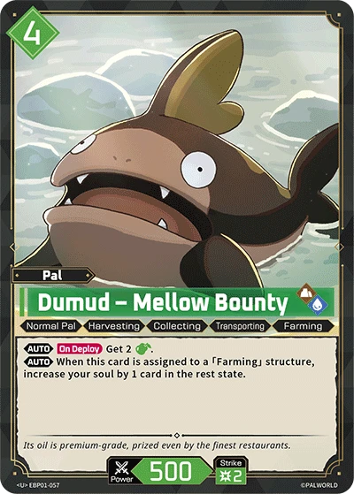 Dumud – Mellow Bounty #EBP01-057 · Palworld TCG