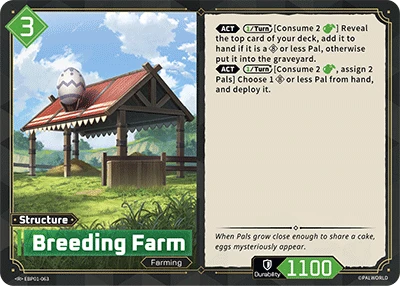 Breeding Farm #EBP01-063 · Palworld TCG