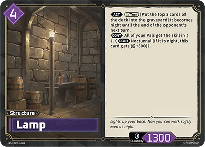 Lamp #EBP01-088 · Palworld TCG