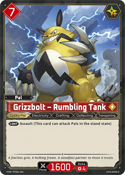 Grizzbolt – Rumbling Tank #ETD01-001