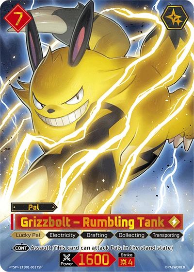 Grizzbolt – Rumbling Tank #ETD01-001TSP