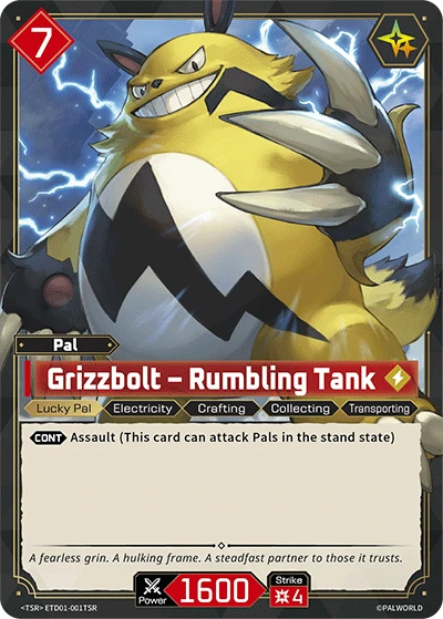 Grizzbolt – Rumbling Tank #ETD01-001TSR