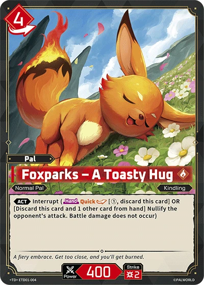 Foxparks – A Toasty Hug #ETD01-004