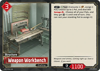 Weapon Workbench #ETD01-009 · Palworld TCG