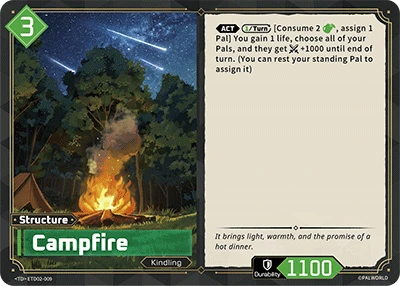 Campfire #ETD02-009 · Palworld TCG