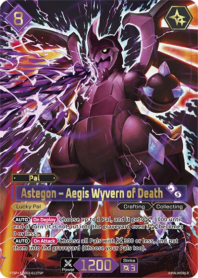Astegon – Aegis Wyvern of Death #ETD02-012TSP · Palworld TCG