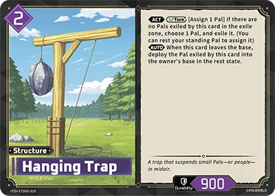 Hanging Trap #ETD02-019 · Palworld TCG