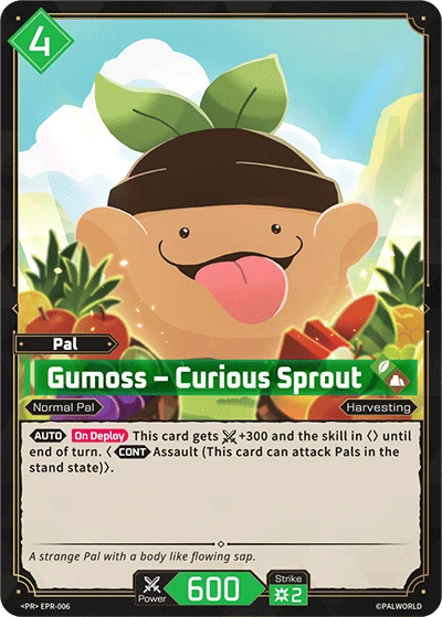 Gumoss – Curious Sprout #EPR-006 · Palworld TCG