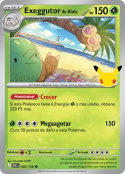 Alolan Exeggutor #002/128 · Pokémon