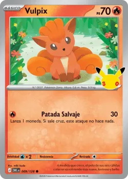 Vulpix #009/128 · Pokémon
