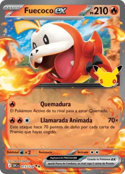 Fuecoco ex #015/128 · Pokémon