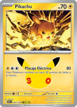 Pikachu #024/128 · Pokémon