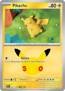 Pikachu #027/128 · Pokémon