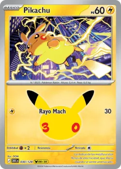 Pikachu #030/128 · Pokémon