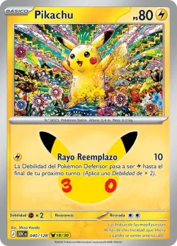 Pikachu #040/128 · Pokémon