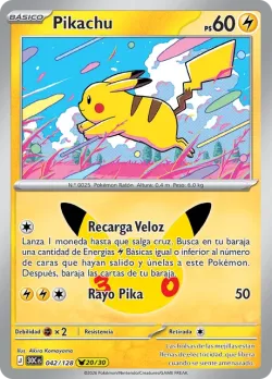Pikachu #042/128 · Pokémon