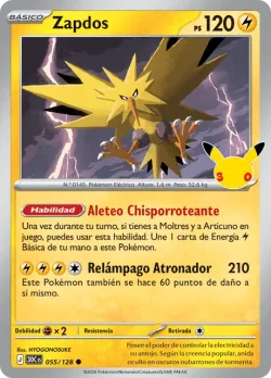 Zapdos #055/128 · Pokémon