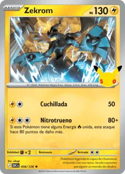 Zekrom #056/128 · Pokémon