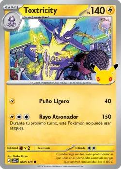 Toxtricity #060/128 · Pokémon