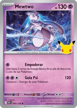 Mewtwo #063/128 · Pokémon
