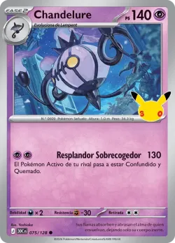 Chandelure #075/128 · Pokémon