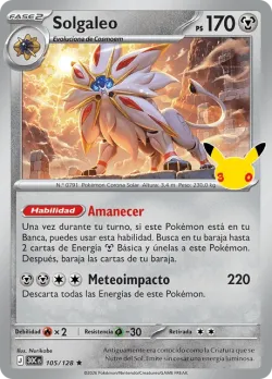 Solgaleo #105/128 · Pokémon