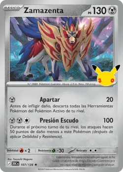 Zamazenta #107/128 · Pokémon