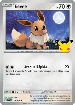 Eevee #118/128 · Pokémon