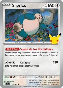 Snorlax #119/128 · Pokémon