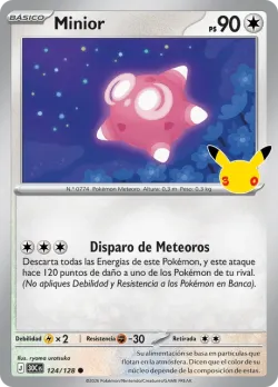 Minior #124/128 · Pokémon