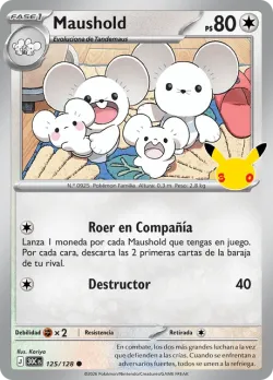 Maushold #125/128 · Pokémon