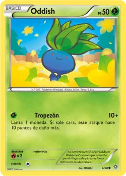 Oddish #1/98 · Pokémon