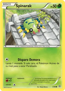 Spinarak #5/98 · Pokémon