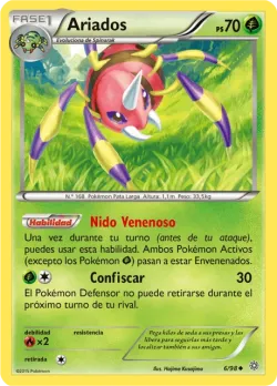 Ariados #6/98 · Pokémon