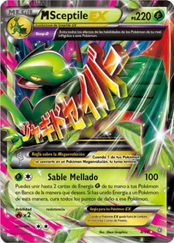 M Sceptile-EX #8/98 · Pokémon