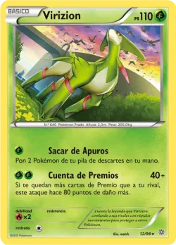 Virizion #12/98 · Pokémon
