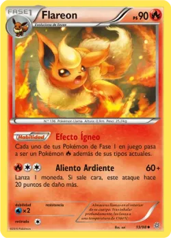 Flareon #13/98 · Pokémon
