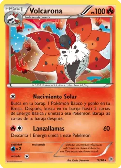 Volcarona #17/98 · Pokémon