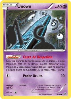 Unown #30/98 · Pokémon