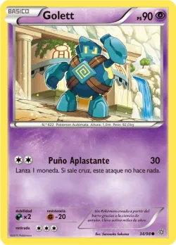 Golett #34/98 · Pokémon