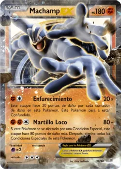 Machamp-EX #37/98 · Pokémon
