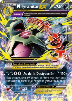 M Tyranitar-EX #43/98 · Pokémon