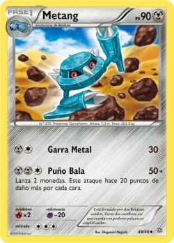 Metang #48/98 · Pokémon