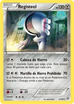 Registeel #51/98 · Pokémon