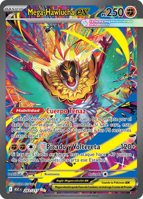 Mega Hawlucha ex 「ASC 283」「ES」