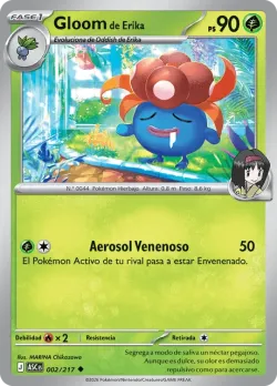 Erika's Gloom #002/217 · Pokémon