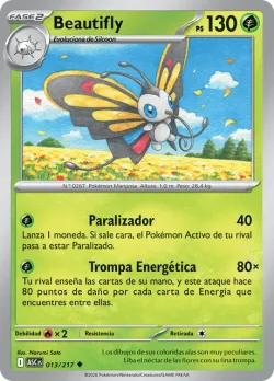 Beautifly #013/217 · Pokémon
