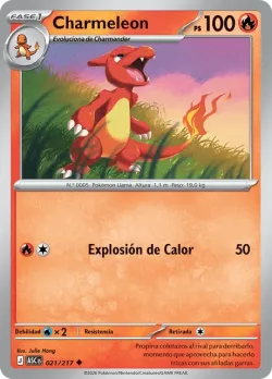 Charmeleon #021/217 · Pokémon